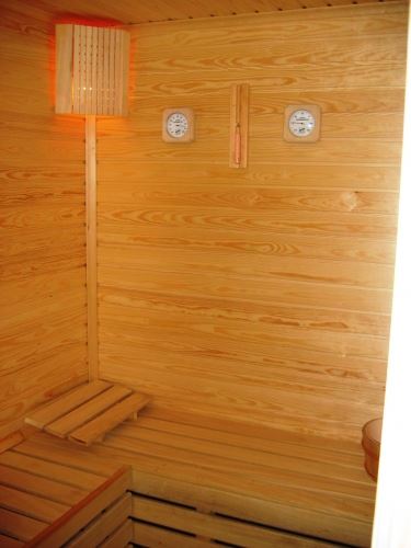 sauna detay higrometre, termometre
