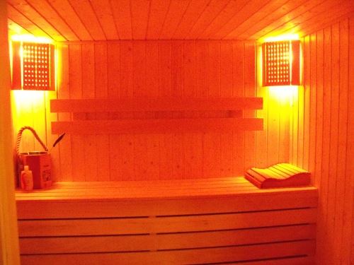 Sauna aydınlatması